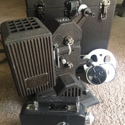 Kodascope Eight Model 80 Projector & Cine-Kodak Motion Picture Film Camera Vintage 