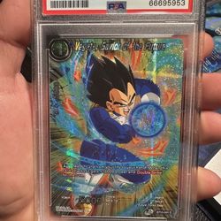 PSA 10 VEGETA SAVIOR OF THE FUTURE HISTORY OF VEGETA 