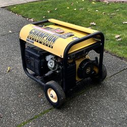 Chamption 6000w generator