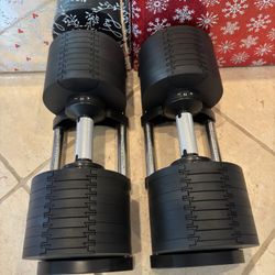 ‼️Adjustable Dumbbells 80Ibs | Home Gym