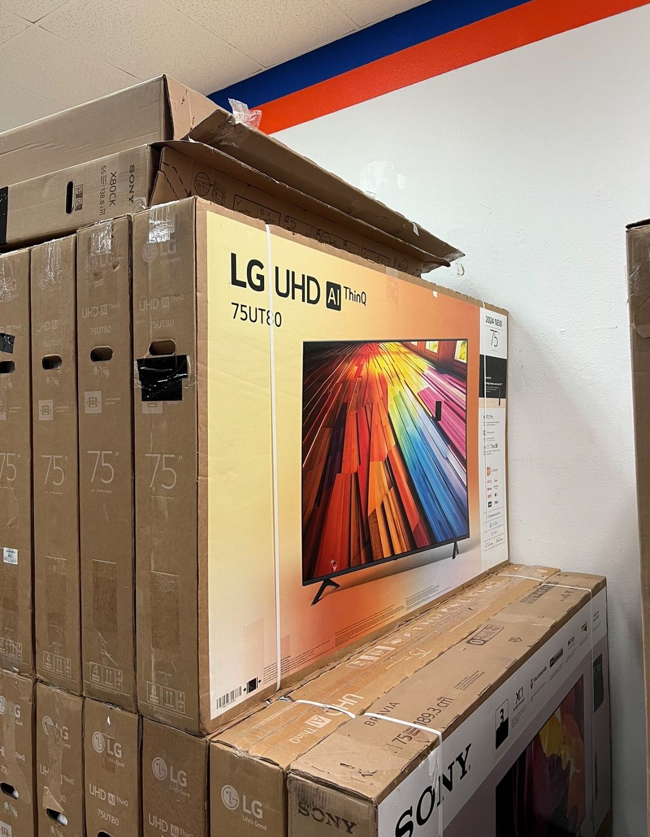 75” LG UT80 4K UHD Smart Tv