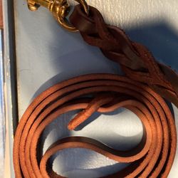 New Pure leather Pet Leashes 