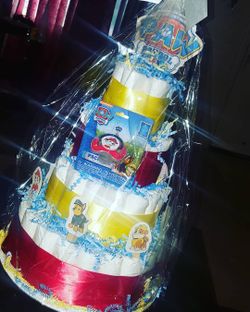 Paw Patrol diaper cake