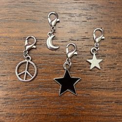 New Handmade Set Of Shoe Charms Bag Charm Or Zipper Pull Charm