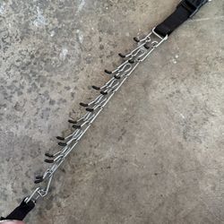2 Dog Prong Collars 