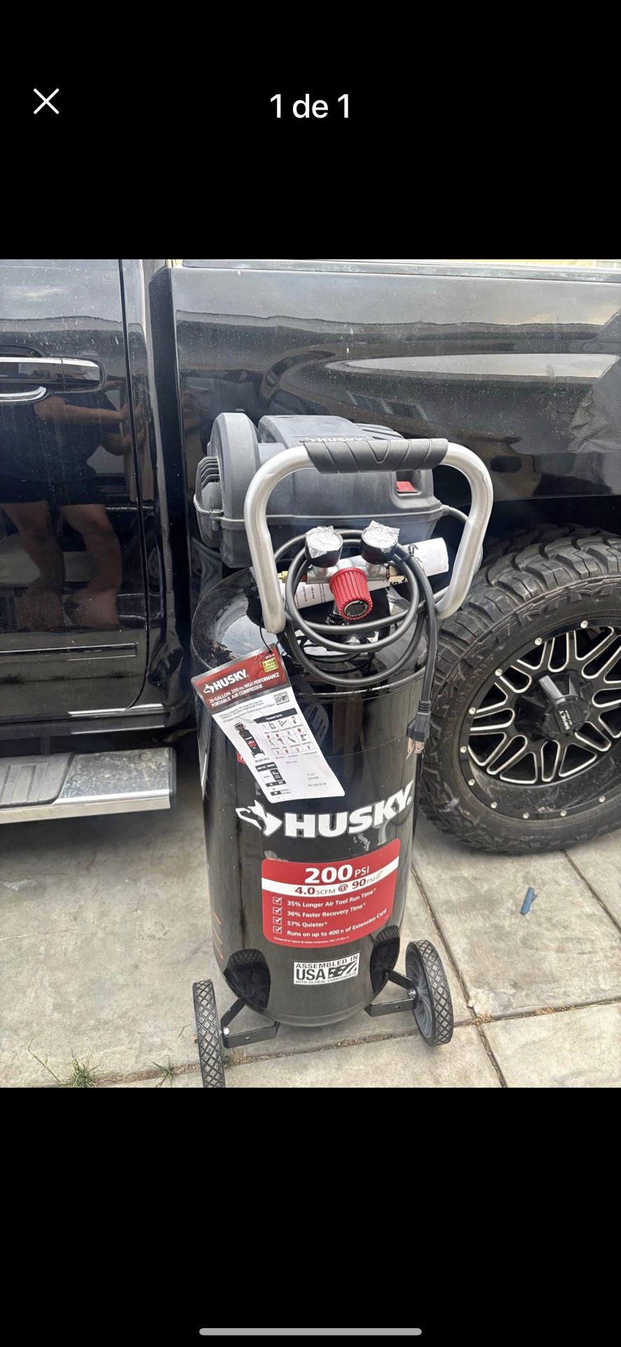 Compresor Husky 20 Gal
