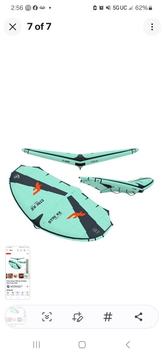 https://offerup.com/redirect/?o=Ri5PbmU= Strike CWC 8m V3 Mint/ Onyx Color Only