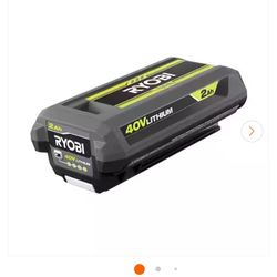 Ryobi 40v 2amp Battery New