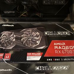 ASRock AMD Radeon RX 6700 XT Challenger D Dual Fan 12GB GDDR6 PCIe 4.0 Graphics Card