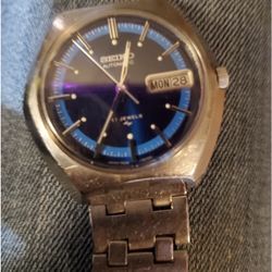 Seiko Automatic Vintage Blue Dial
