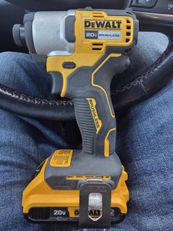New Dewalt 20V Impact Brushless Driver