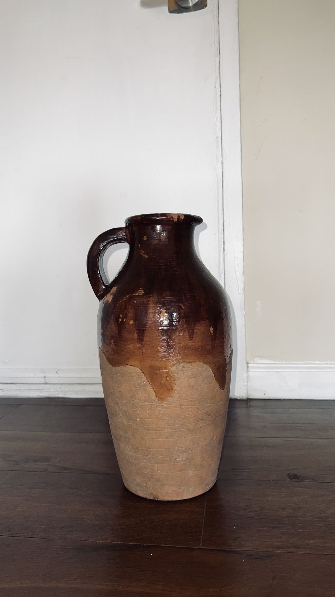  Decorative clay jug
