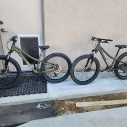 24" Mountain Bikes