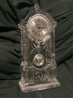 Godinger Crystal Mini Grandfather Clock