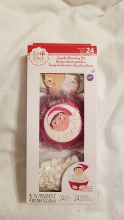 *BRAND NEW* ELF ON THE SHELF Cupcake Decorating Kit