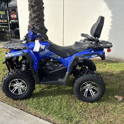 New 2025 EFI  CA 2up Seater Adult ATV We Offer Financing service parts