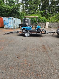 6x10 custom flatbed trailer