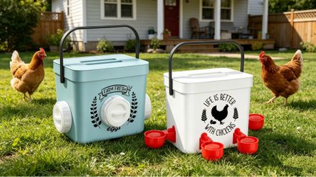 Automatic Chicken Feeder & Waterer Set Brand New
