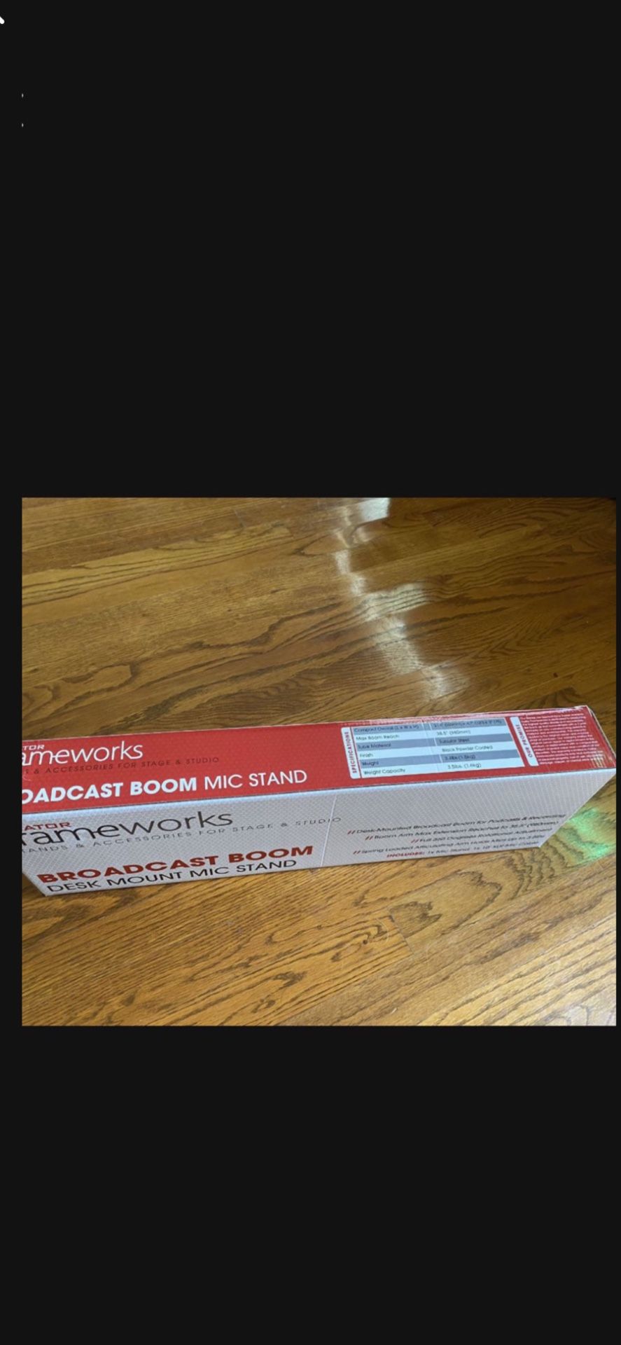 MICROPHONE MOUNT MIKE STAND