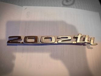 Bmw 2002 tii emblem tii emblem