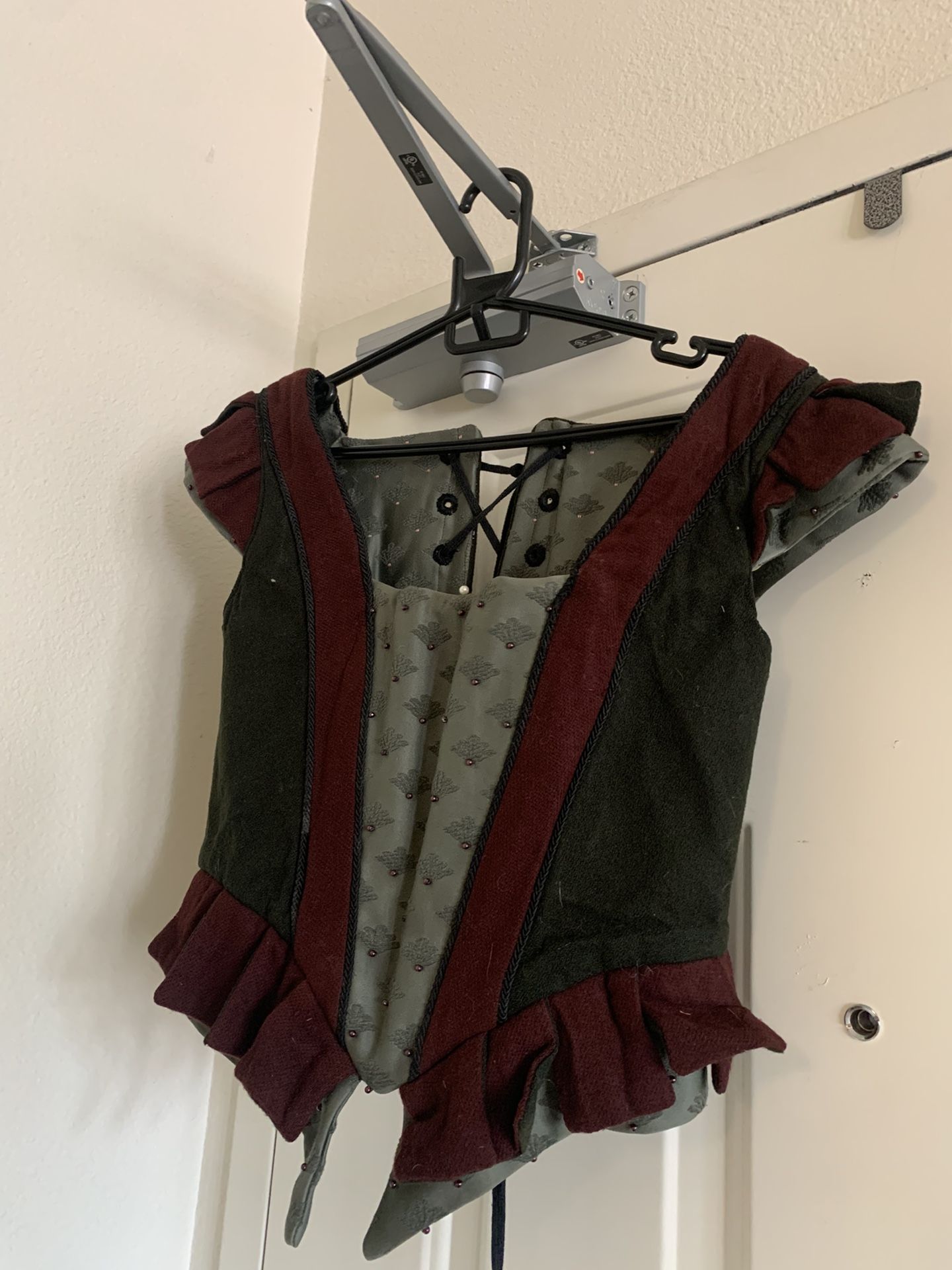 Vintage Renaissance Corset Reversible 