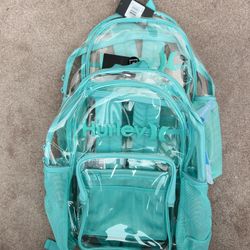 Hurley Clear Bookbag