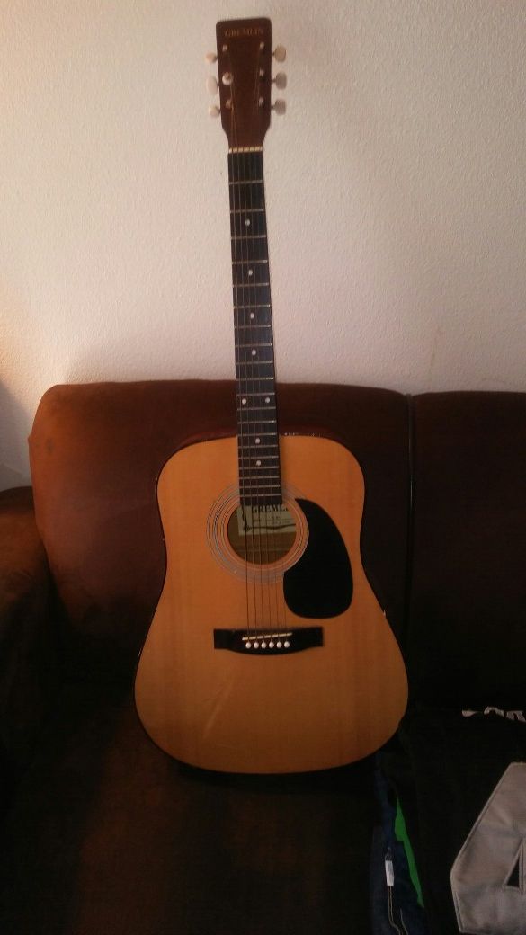 Gremlin G60 Acoustic Guitar.