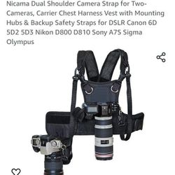 New Nicama camera vest, a multifunctional belt
