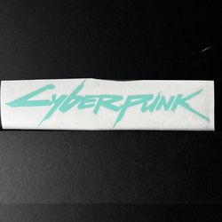 Cyberpunk Decal Sticker Anime 