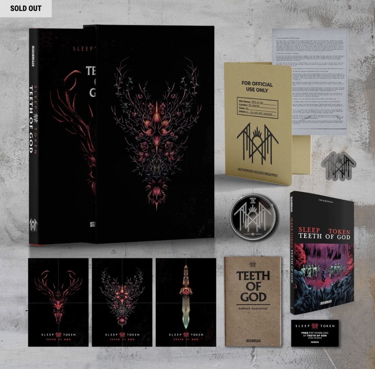 Sleep Token: Teeth Of God Sumerian Graphic Novel Tier 4