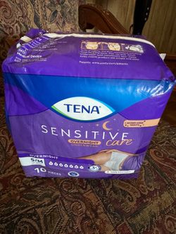 TENA Overnight Sensitive Adult Diapers