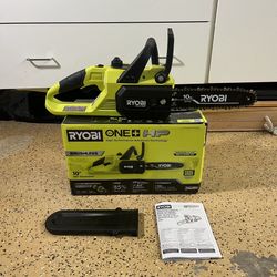 RYOBI ONE+ HP 18V Brushless 10 in. Battery Chainsaw (Tool Only)