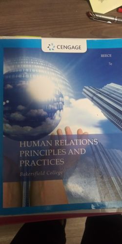 Human Relations Principles And Practices