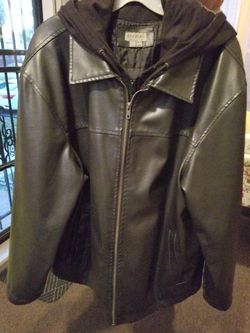 Mens black jacket size Large