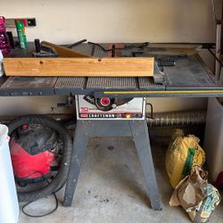 Craftsman 10 Inch Table Saw