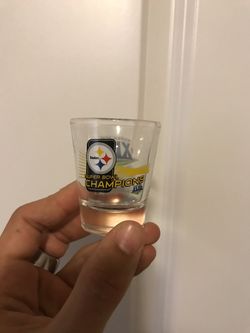 Steelers Super XLIII Shot Glass