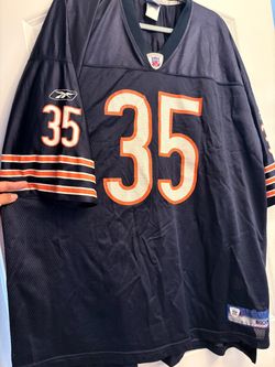 Reebok Chicago Bears Thomas #35 Mens 3XL NFL Football Jersey Navy/Orange/White