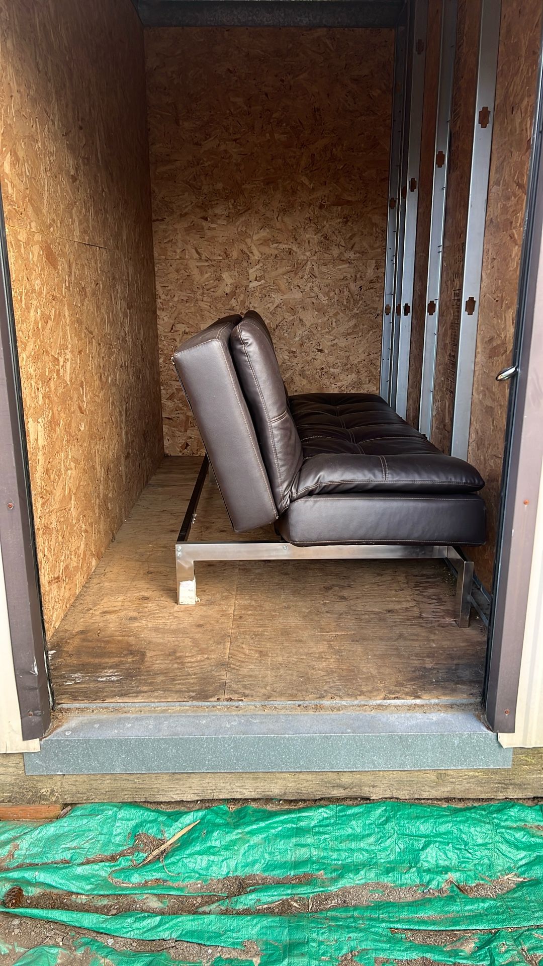 Brown Couch Futon