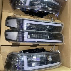 99-02 Chevy Headlights 