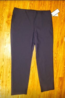 New Charter Club Size 16 Skinny Leg Ankle Pants 