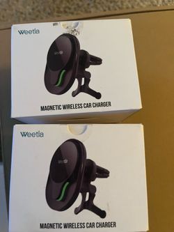 Magnetic wireless charger