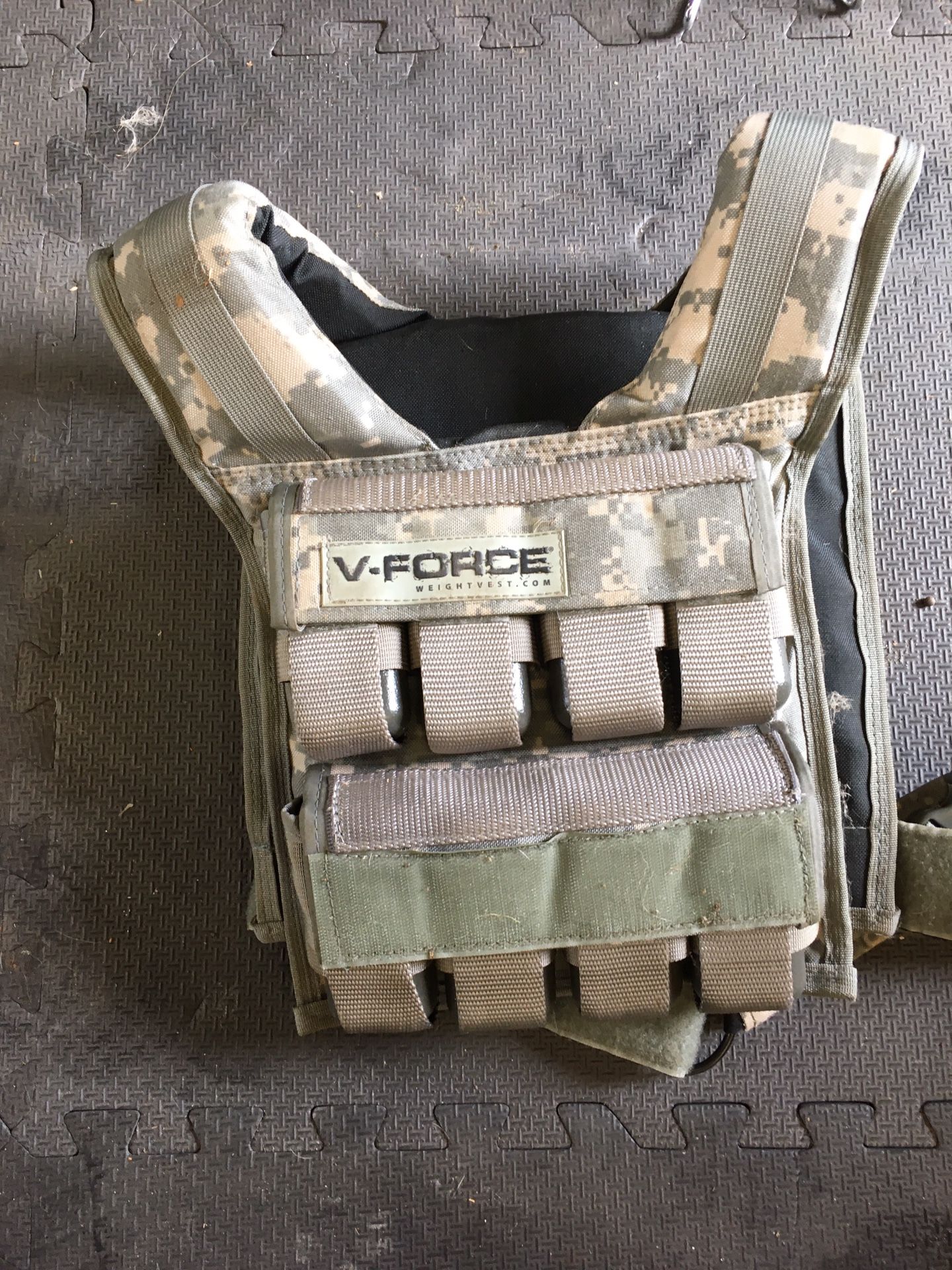 V-Force weighted vest