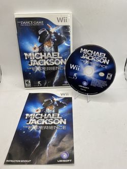 Michael Jackson: The Experience (Nintendo Wii) Complete w/Manual -Mint Disc