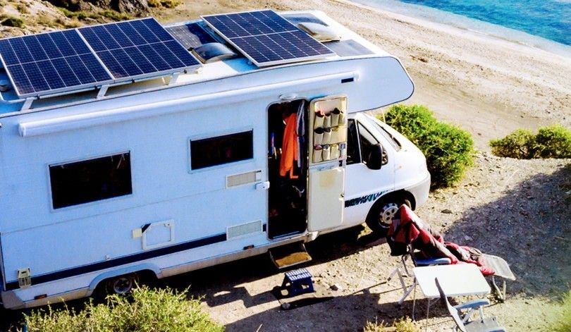 Sharp solar panel. American made. Works great
