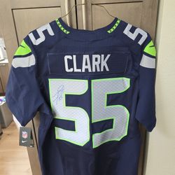 Seahawks - Frank Clark Autographed Jersey