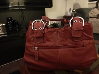 Lignanello Red leather hand bag