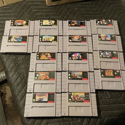 Super Nintendo Games 