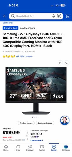 Samsung gaming monitor