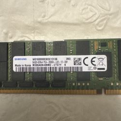 Memory Module 64GB 4DRx4 PC4 - 2666V (Samsung)