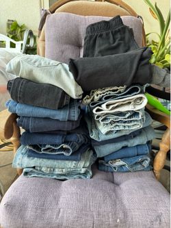 Jeans size girls 8-10 12